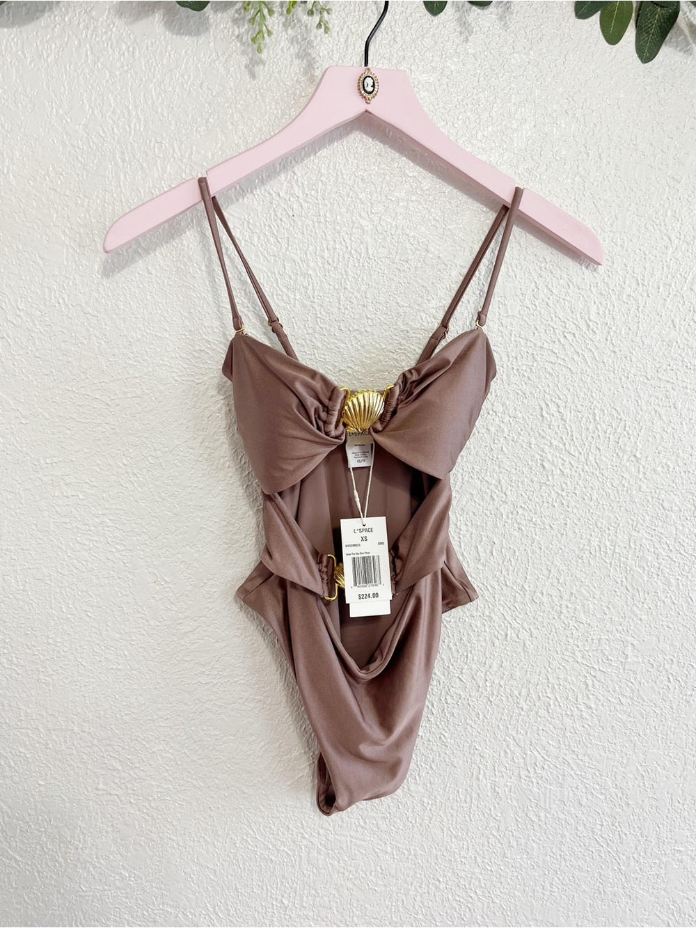 NWT L*Space Seas the Day Cutout One-Piece Swimsuit - Picture 5 of 14